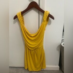 Tiger Mist Joslin dress in yellow size small